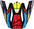 Alpinestars Visor For S-M5 Action 2 Helmet Black/yellow Fluo/bright Red. Fixed Price $79.95.
