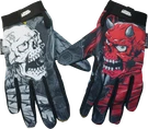 Lethal Threat Good N Evil Skulls Gloves Black Medium GL15021M. Fixed Price $26.22.