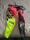 Fxr Clutch Podium Mens Mx Offroad Pants Hi-vis/coral. Fixed Price $110.00.