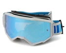 Fly Racing Zone Goggle (silver/blue/blue Mirror Lens) 37-51523. Fixed Price $59.95.
