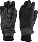 Firstgear Thermodry Mens Short Leather Motorcycle Gloves Black. Fixed Price $58.72.