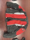 Joe Rocket Motorcycle Jacket, Icon Spine Protector And Gloves. Fixed Price $90.00.