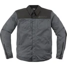 Icon Upstate Mesh Ce Jacket Gray Large 2820-6225. Fixed Price $175.00.