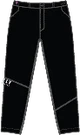 Fly Racing Women's Mid Layer Pant 3XL Black 354-63473X. Fixed Price $104.99.