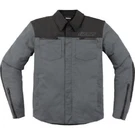 Icon Upstate Canvas Ce Jacket - Gray Men's Size Small. Fixed Price $200.00.