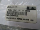 EBC604 Eks And Beer Optics Dual Pane Vented Yellow Adult Goggle Lens. Fixed Price $9.09.
