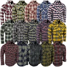 Plaid Flannel Shirt Snap Up Western Style Mens Flap Chest Pockets New Colors. Fixed Price $21.95.