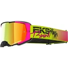 Eks Brand Lucid Signature Goggles Black/pink/flo Yellow 067-CHIZ1. Fixed Price $110.00.