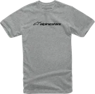 Alpinestars Linear Combo T-shirt 1213720021126XL Heather Gray/black. Fixed Price $31.39.