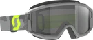 Scott Primal Sand Dust Goggle Light Gray Neon Yellow Dark Lens. Fixed Price $34.95.