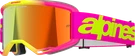 Alpinestars Goggles Vision 5 - Wordmark Pink/yellow Fluo Red Mirror. Fixed Price $59.95.