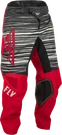 Fly Racing Kinetic Wave Red/gray Mx Off Road Pants Youth Sizes 18 - 22 & 26. Fixed Price $59.99.