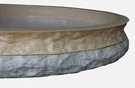 Chiseled Edge Concrete Countertop Form Liner, 10'L (120") X 2.5"W 2"D. Fixed Price $139.95.