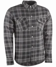 Highway 21 Marksman Mens Flannel Riding Shirt Gray/black. Fixed Price $62.50.