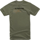 Alpinestars Quest T-shirt 1212-72002690XL Green. Fixed Price $32.44.