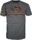 Lethal Threat Tired Iron Restorations Gray T-shirt VV40174XXXL 3XL. Fixed Price $30.85.