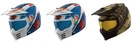 Icon Elsinore Kaonohi Helmets White/blue Black Gold XS-3X. Fixed Price $275.00.