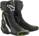 Alpinestars Smx Plus Vented Boots Black White Yellow 2221119-125-45. Fixed Price $514.99.