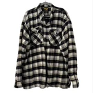 Scorpion Covert Flannel Shirt 3XL White/yellow 13403-3 Motorcycle Riding. Fixed Price $100.00.