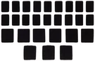 Pod Knee Brace Hook & Loop Set Black KP400-001-OS. Fixed Price $20.99.