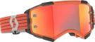 Scott Usa 272828-1011280 Fury Goggles Orange/gray Works. Fixed Price $69.95.