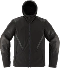 Icon 2820-6151 BASEHAWK2 Jacket 3XL Black. Fixed Price $299.00.