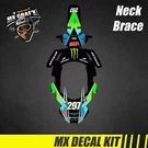 Decal Kit Neck Brace - Monster. Fixed Price $78.56.
