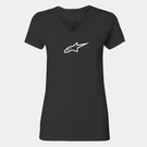 Alpinestars Women's Ageless V-neck Tee Black White Size: Xl 3031-3069. Fixed Price $24.99.