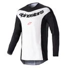 Alpinestars Fluid Lurv Black And White Mx Off-road Jersey Men's Size Lg & 2X. Fixed Price $21.99.