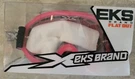 Eks Brand Flat Out Goggles Pink Flow Frames Clear Lenses New Box. Fixed Price $34.95.
