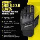 Cortech Women's Aero-flo 2.0 Glove. Fixed Price $45.86.