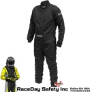 Allstar Performance Sfi 3.2A/1 Driving Suit Black Size Small 931011. Fixed Price $69.99.