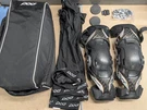 Pod K8 2.0 Carbon Fiber Knee Braces Pair Size Medium Motocross Off Road Used. Fixed Price $550.00.