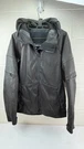 Icon Synthhawk Biker Jacket Full Zip Hooded Charcoal Men Sz M, No Armor. Fixed Price $79.90.