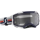 Scott Fury Goggles Blue/white Clear Works Lens 274514-1006113. Fixed Price $43.24.