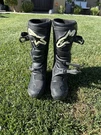 Alpinestars Motocross Boots Black Adult Used Dirt Bike Riding. Fixed Price $100.00.