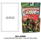 Protector For Hasbro G.i. Joe Comic 3 Pack. Fixed Price $22.25.