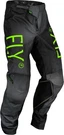 Fly Racing Kinetic Prodigy Pants Charcoal/green/blue Size Youth 18". Fixed Price $49.95.