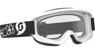 New Scott 272839-0002043 Youth Agent Goggles White/clear Motorcycle/offroad. Fixed Price $20.95.