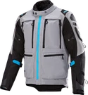 Alpinestars Ardent 3IN1 Adventure Touring Jacket Gray Black Blue 3204423-9117-4X. Fixed Price $454.95.