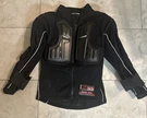 Evs Ballistic Jersey Youth Large Black 33 Body Armor Zipped Motocross Motorcycle. Fixed Price $25.00.