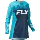 Fly Racing Women's Lite Jersey Aqua/navy/white Small 379-621S. Fixed Price $50.75.