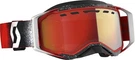 Scott 272846-1030312 Prospect Snowcrs Goggle Wht/rd Enhancer Red Chrome. Fixed Price $99.00.