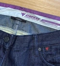 Dainese Strokeville Raw Blue Denim Motorcycle Jeans Knee Pads Sz 33 Italy. Fixed Price $119.91.