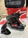 Alpinestars Supertech M10 Solid Carbon Helmet, Size Glossy, Black. Fixed Price $599.00.