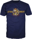 Lethal Threat Skool Of Hard Knocks T-shirt Blue 2XL LT20896XXL. Fixed Price $24.00.