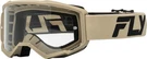 Fly Racing Focus Youth Goggles (one Size Fits Most, Khaki/black Clear Lens). Fixed Price $32.21.