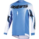 Alpinestars Supertech Scenz Motocross Jersey Light Blue/white. Fixed Price $109.95.