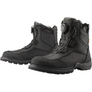 Icon Stormhawk Motorcycle Boots Waterproof Slip-resistant Mens 8 Black. Fixed Price $225.00.