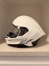Alpinestars Supertech R10 Solid Motorcycle Helmet Gloss White - Large. Fixed Price $880.00.